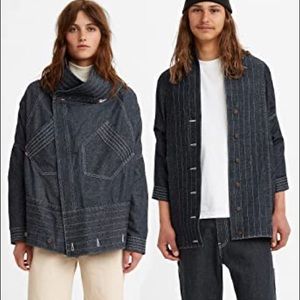 Gary Graham for Levi’s/Amazon Making the Cut Upside-downable denim jacket NWT